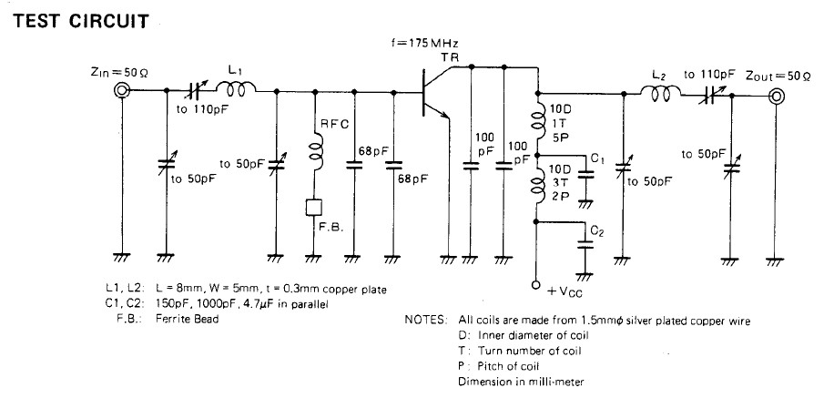  2SC2694 circuit diagram