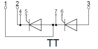  TT170N14KOF circuit diagram