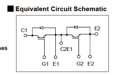  2MBI200UB-120 circuit diagram