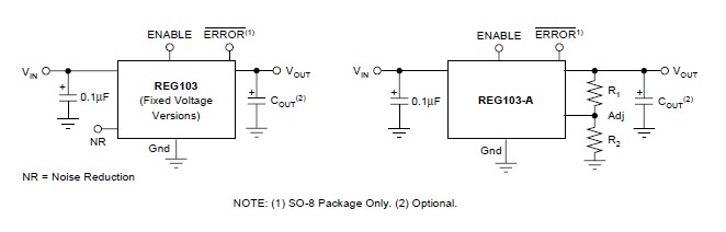  REG103GA-5.0 circuit diagram