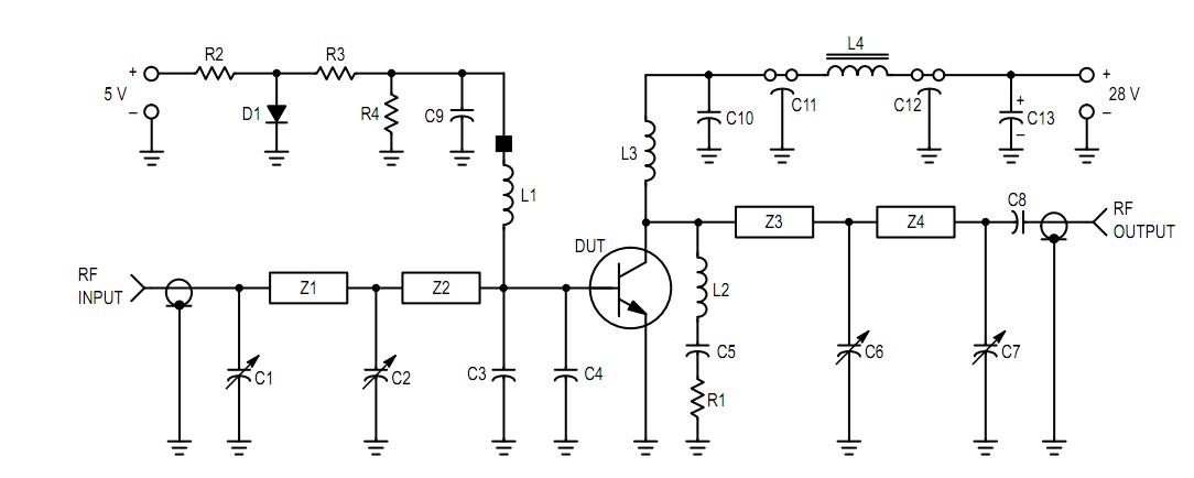 MRF321 test circuit