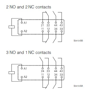 SR4D4024 pin connection
