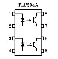 TLP504 Pin Configuration