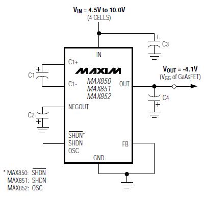 MAX850ESA+T circuit diagram