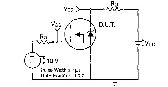 IRFP440 pin connection