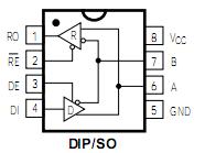MAX3485 circuit diagram