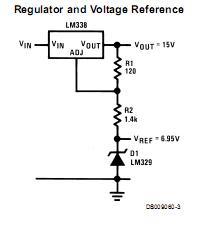 LM338K circuit diagram