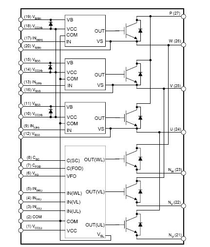 FSBF15CH60BTL block diagram