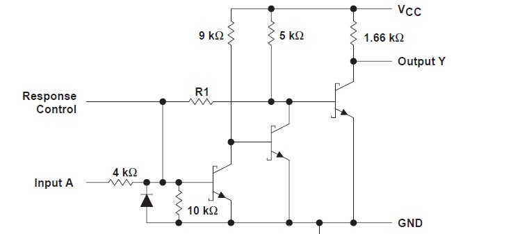 SN75189A pin connection