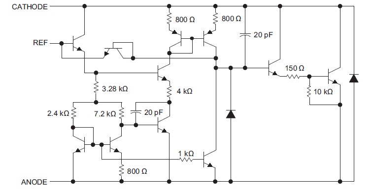 TL431 circuit diagram