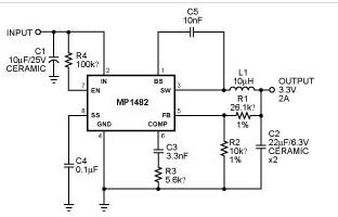 MP1482 circuit diagram