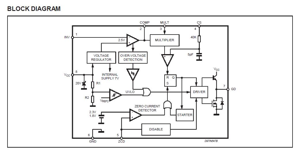 L6561 circuit diagram
