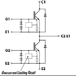 2MBI100N060 block diagram