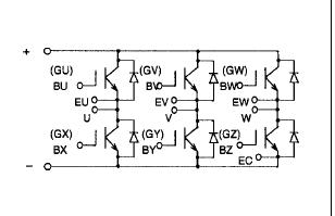 6MBI15GS060 block diagram