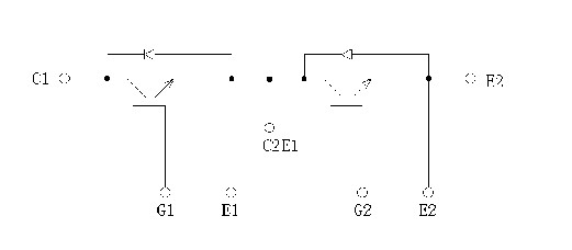 2MBI200U2A-060-50 Equivalent circuit