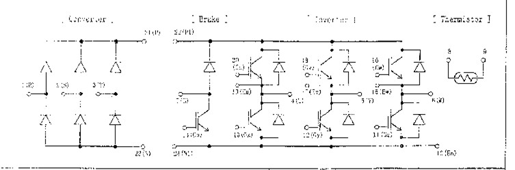 7MBR50SA060-50 equivatent circuit