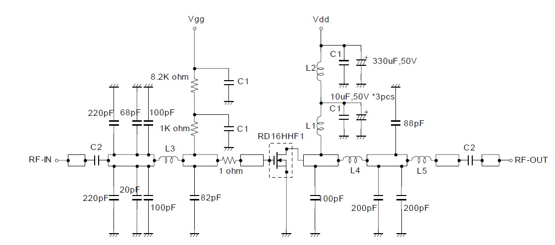RD16HHF1 pin connection