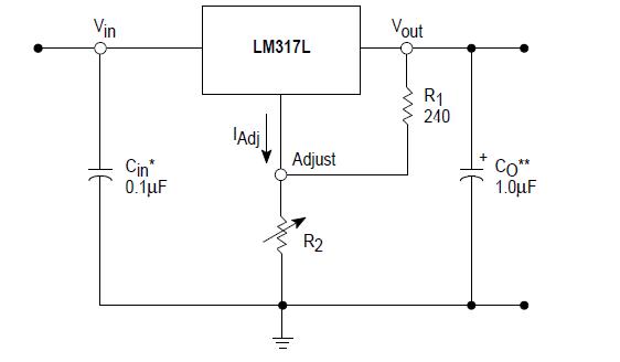 LM317LD circuit diagram