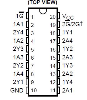 SN54LS241J block diagram