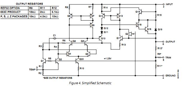 REF02CP circuit diagram