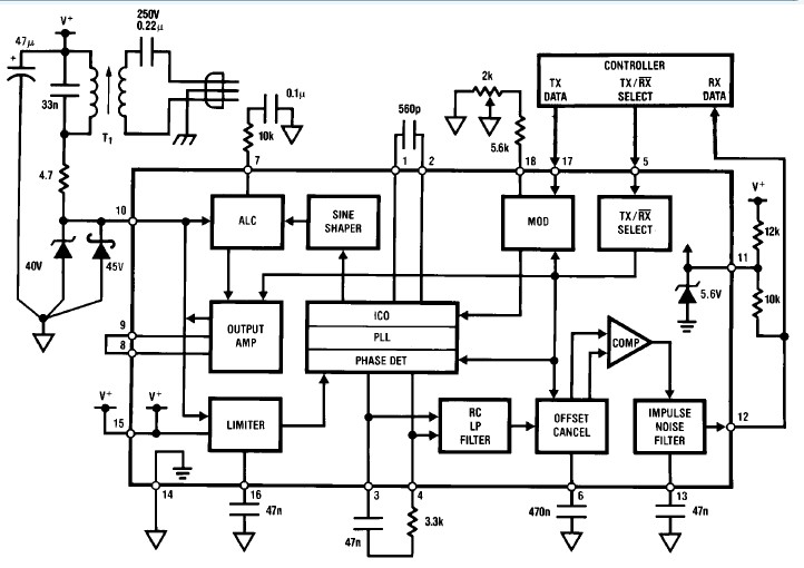 LM1893N circuit diagram