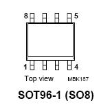 SI9410DY-T1 Pin Configuration