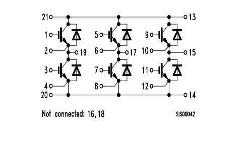 BSM75GD120DN2 circuit diagram