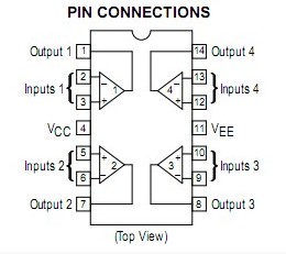 MC33179DR2G pin connection