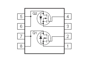 FDS8962C pin connection