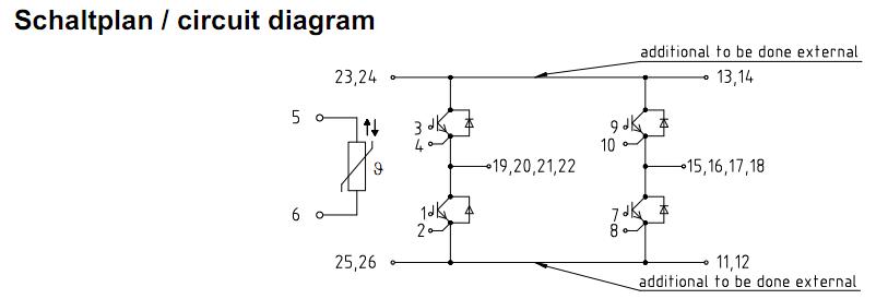 F4-100R12KS4 block diagram