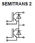 skm75gb173d block diagram