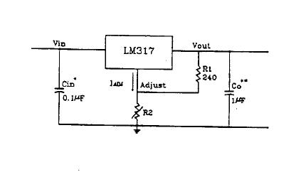 LM317Z block diagram