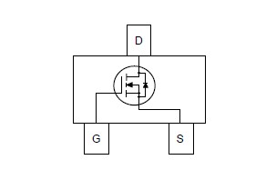 FDN335N pin connection