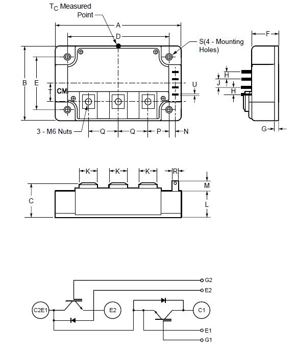CM200DU-24H circuit diagram