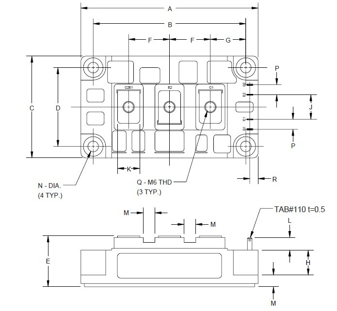CM400DY-12H circuit diagram