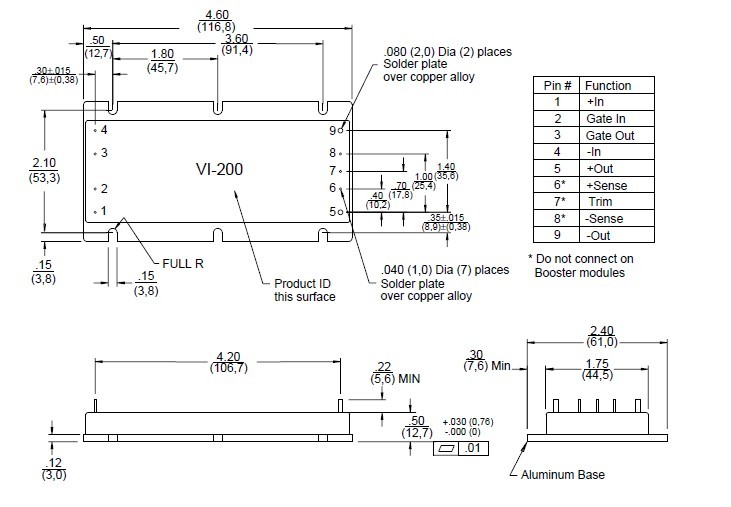 VI-2W4-EU pin connection