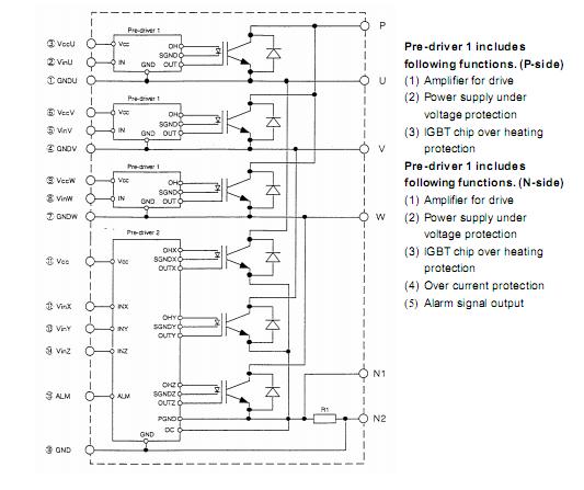 6MBP20RY060 block diagram