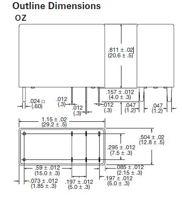 OZ-SS-148L pin connection