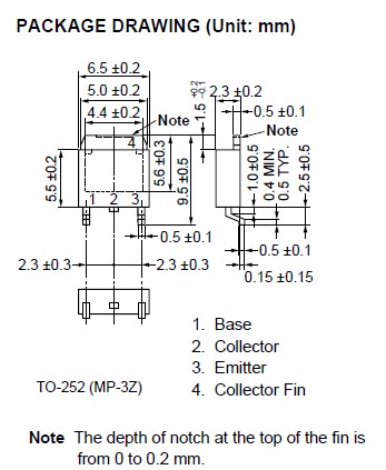 2sd1583-z-e1-az pin connection