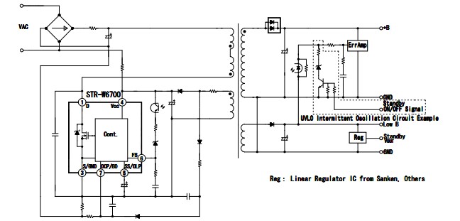 STR-W6756 package dimensions