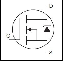 irlr120ntrpbf pin connection