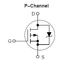 ntmd6p02r2g pin connection
