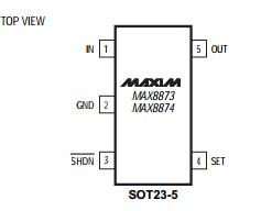 MAX8873TEUK-T circuit diagram