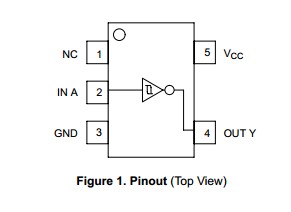 MC74HC1G14DFT1 circuit diagram