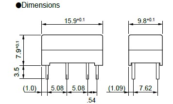 46ND005-P package dimensions