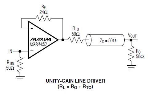 MAX4450EUK+T diagram