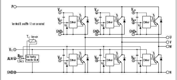 6mbp75rsa120-03 pin connection