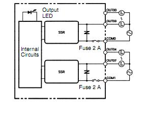CQM1H-CPU21 Circuit