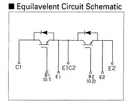 2mbi300lb-060 Equilavelent Circuit