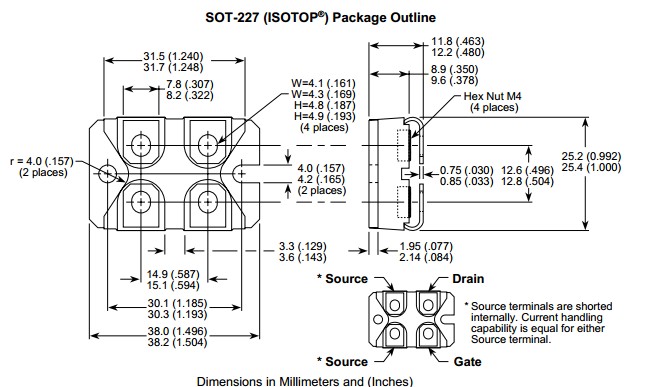 APT30M40JVFR package dimensions